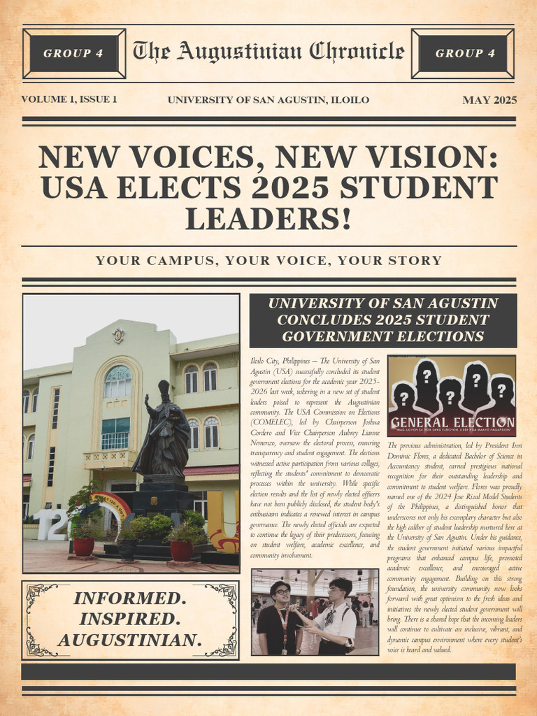 Campus Journalism Example Newspaper | PDF | Pope | Catholic Church