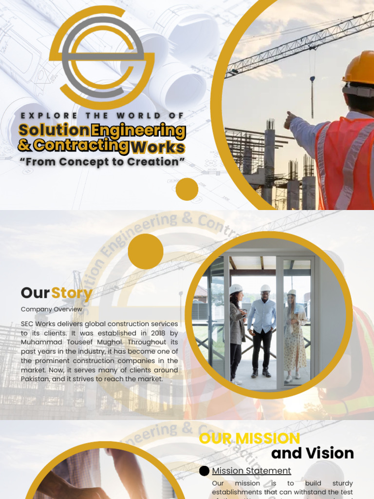 Sec Works Company Profile-2025 | PDF | Pipe (Fluid Conveyance ...