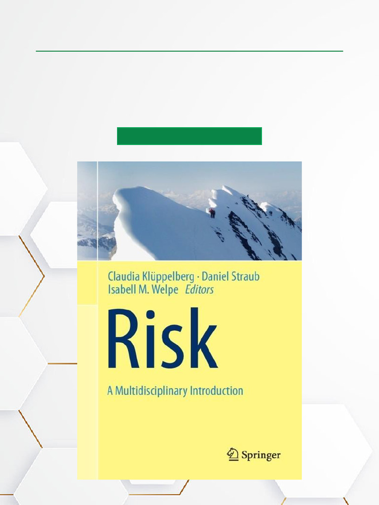 Risk A Multidisciplinary Introduction PDF DOCX Download | PDF | Risk ...