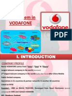 CRM System in Vodafone