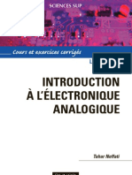 Download Introduction a L-electronique Analogique by Hajar Berrada SN86581886 doc pdf