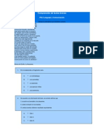 Comprensión de Textos Breves Psu