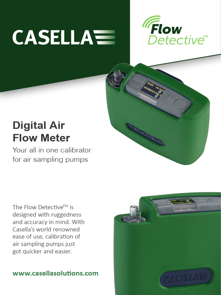 Digital Air Flow Meter Overview | PDF | Calibration | Flow Measurement