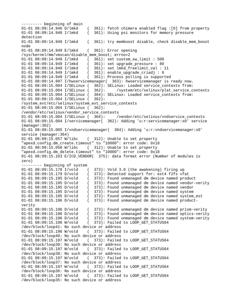 Android Memory Management Logs | PDF | Computer Data | Operating System ...