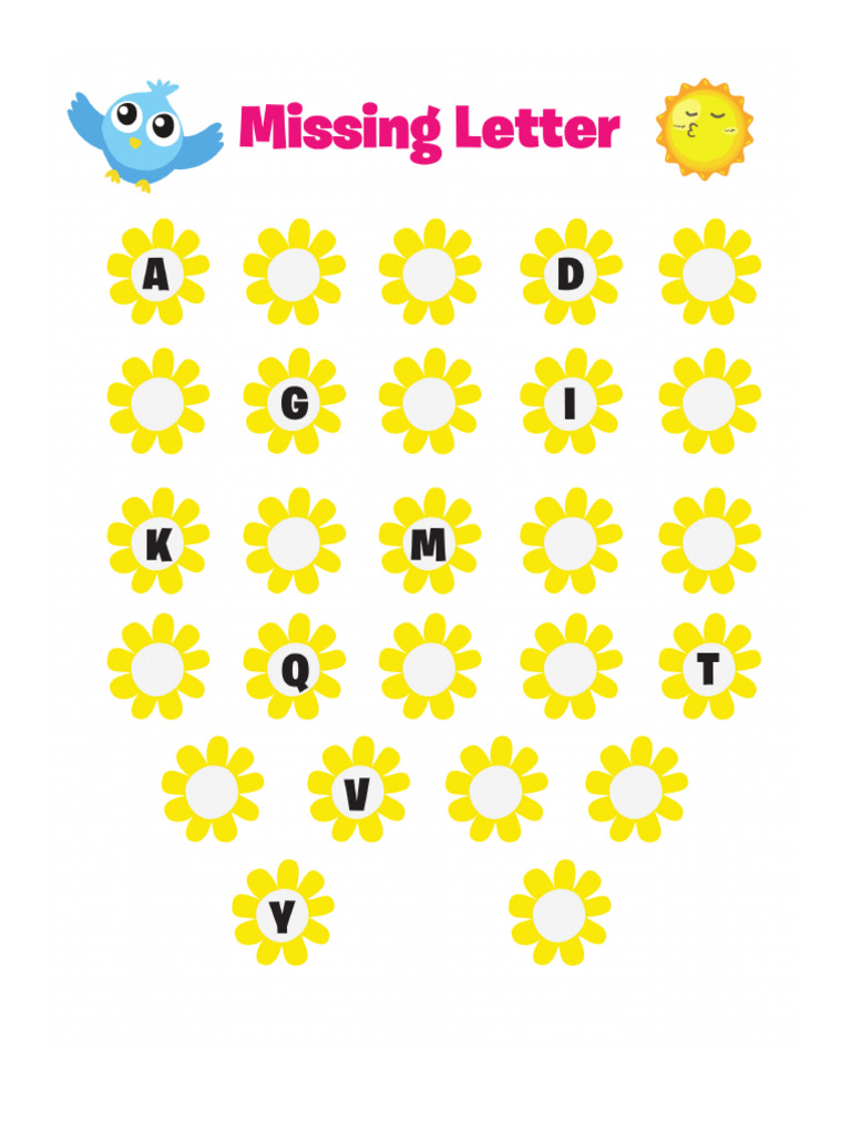 Free Printable Preschool ABC Worksheets | PDF