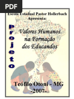 Projeto Valores