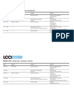 Series Exam Time Table 2011-2012 for Website