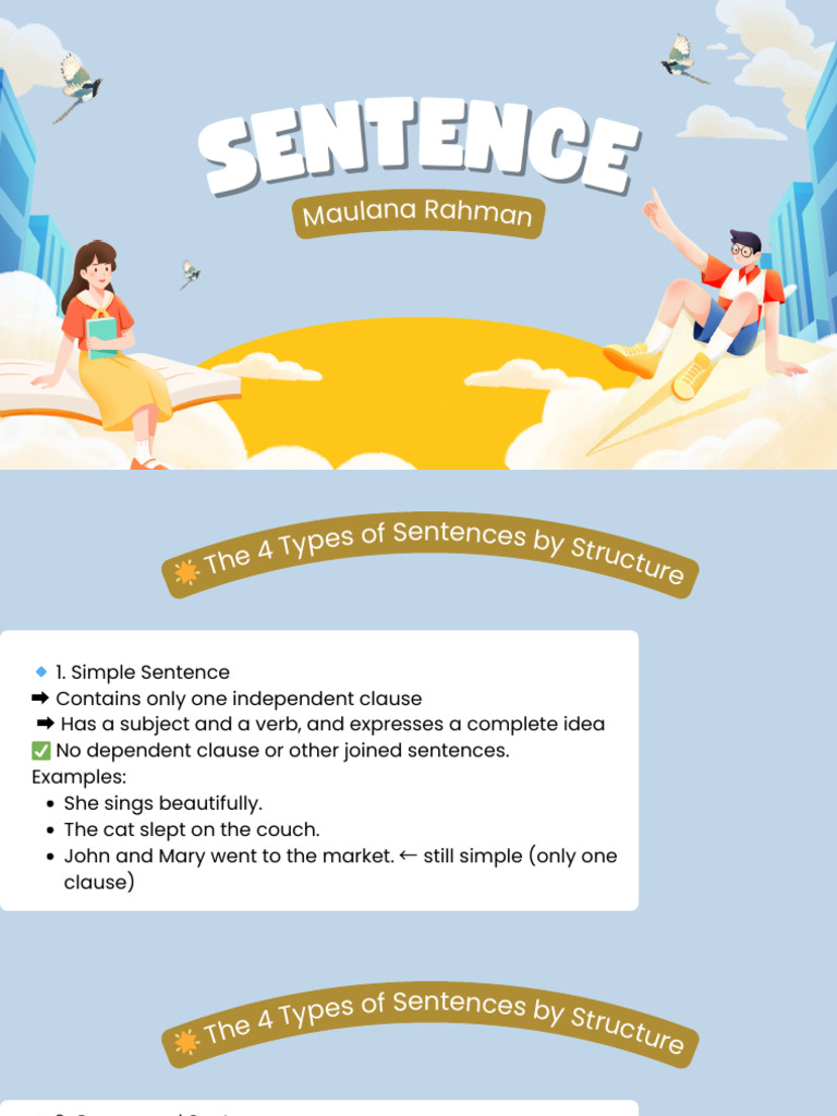 Sentence | PDF