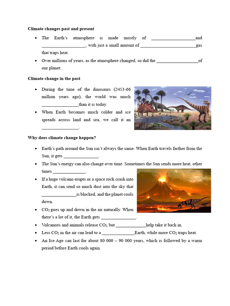 Understanding Climate Change: Past & Present | PDF | Earth | Climate Change