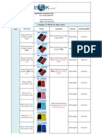 iPhone 4S and CDMA iPhone 4 spare parts catalogue