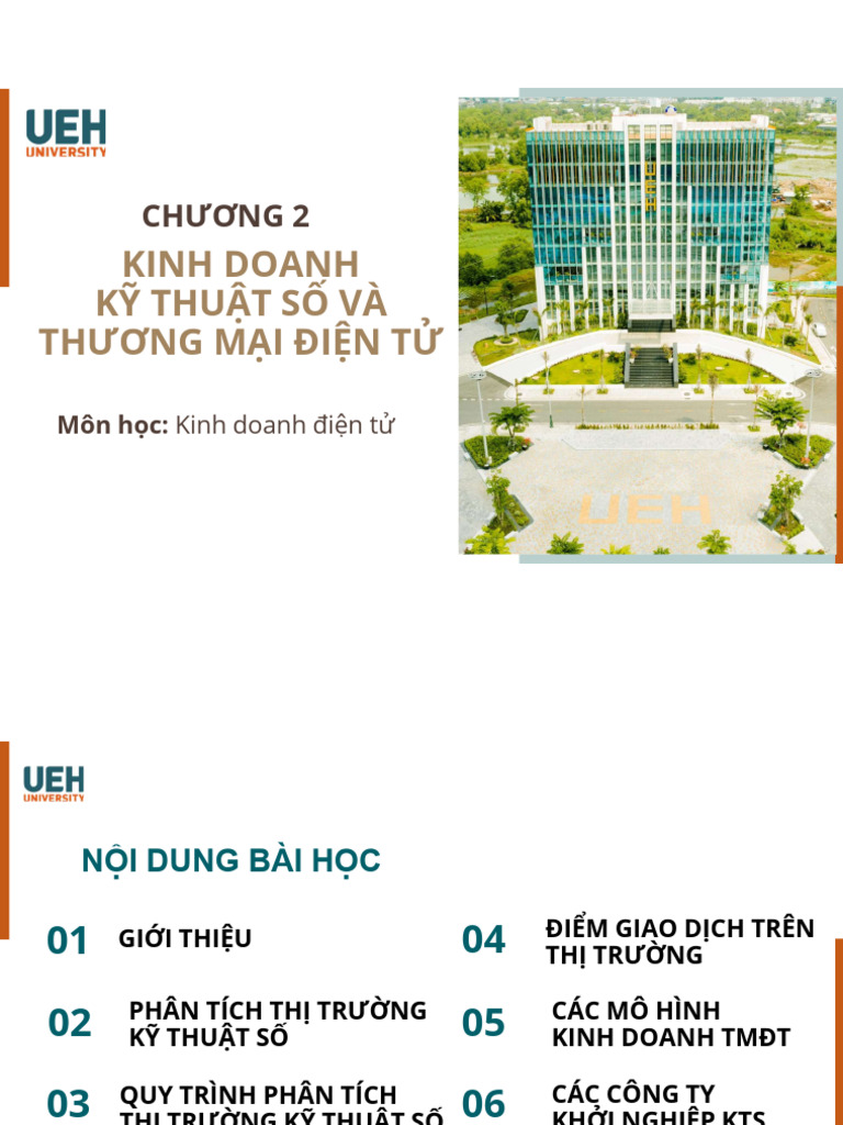 Chương 2 - KD Kts - TMĐT | PDF
