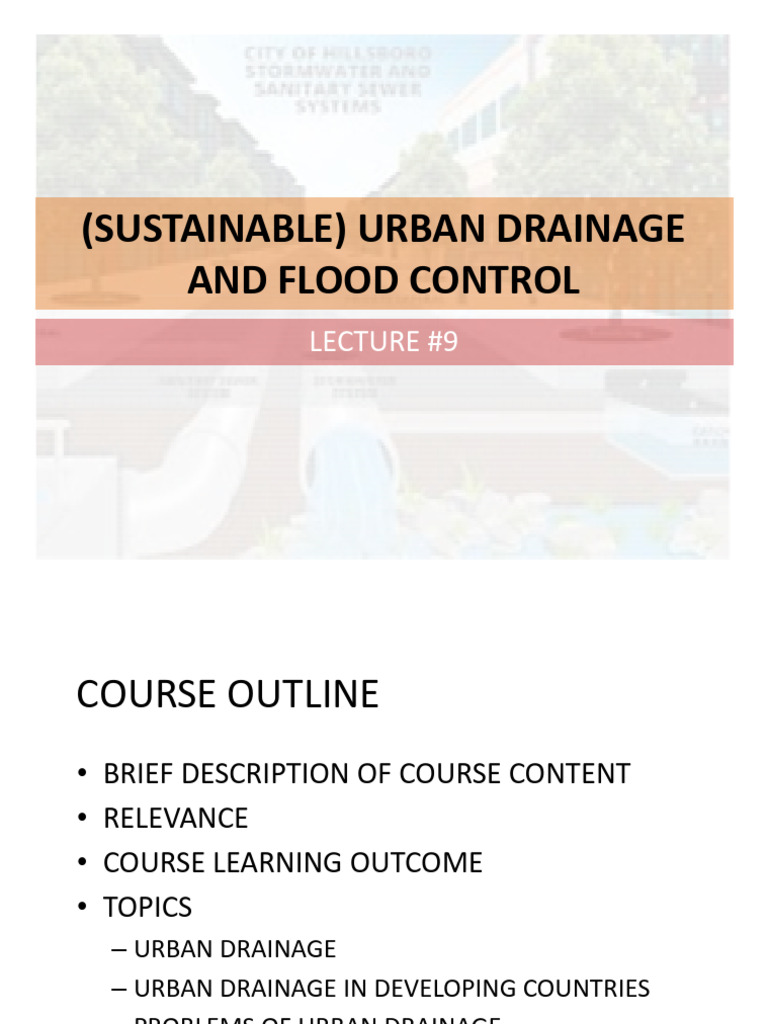 Sistem Drainase | PDF | Flood | Surface Runoff