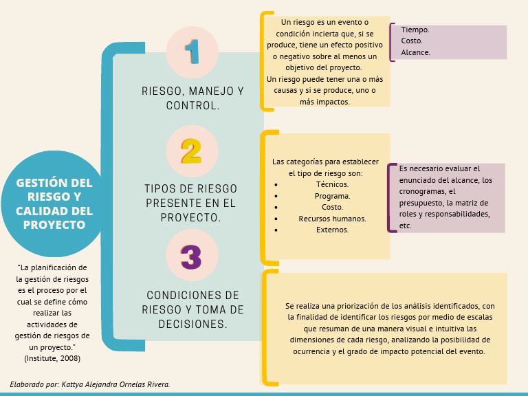 GESTION DEL RIESGO Y CALIDAD DEL PROYECTO | PDF | Riesgo | Business