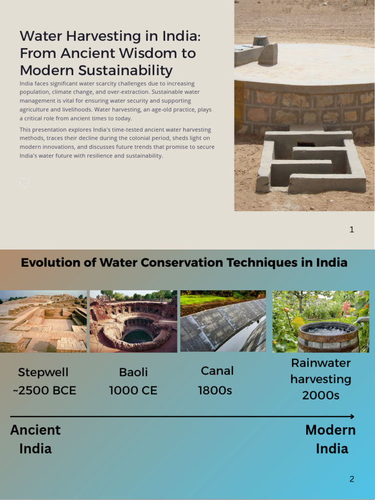 Kuhls: Traditional Water Harvesting in India | PDF | Water Management ...