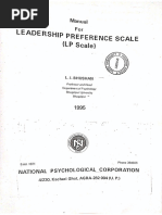 LBDQ Manual: Leader Behavior Assessment | PDF | Questionnaire | Factor ...