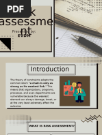 ORX Reference Taxonomy For Causes and Impacts Guidance | PDF ...