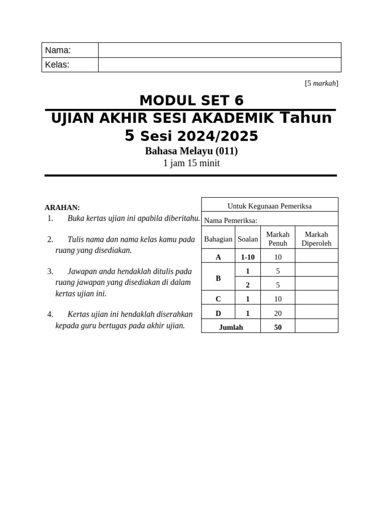 Modul Set 6 | PDF