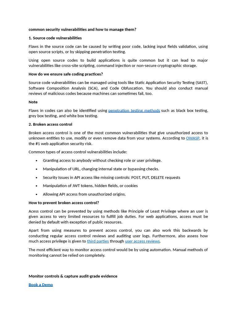 Vulnerabilities | PDF | Security | Computer Security