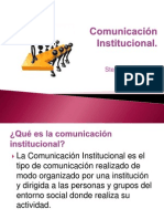 Comunicación Institucional