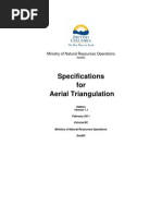 Aerial Triangulation Specifications Ver 1 1 2011 Feb Final British Columbia