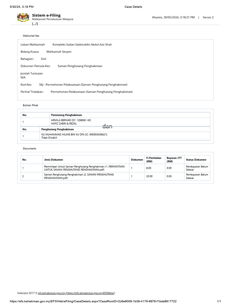 Case Details | PDF