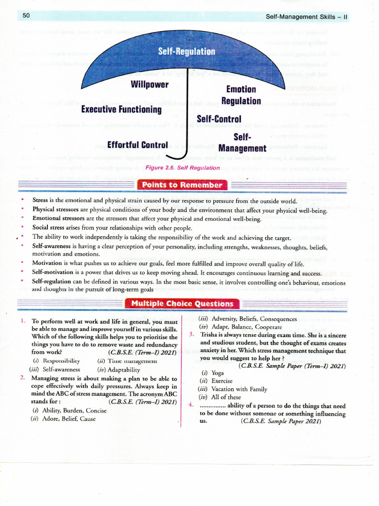 self management skills | PDF