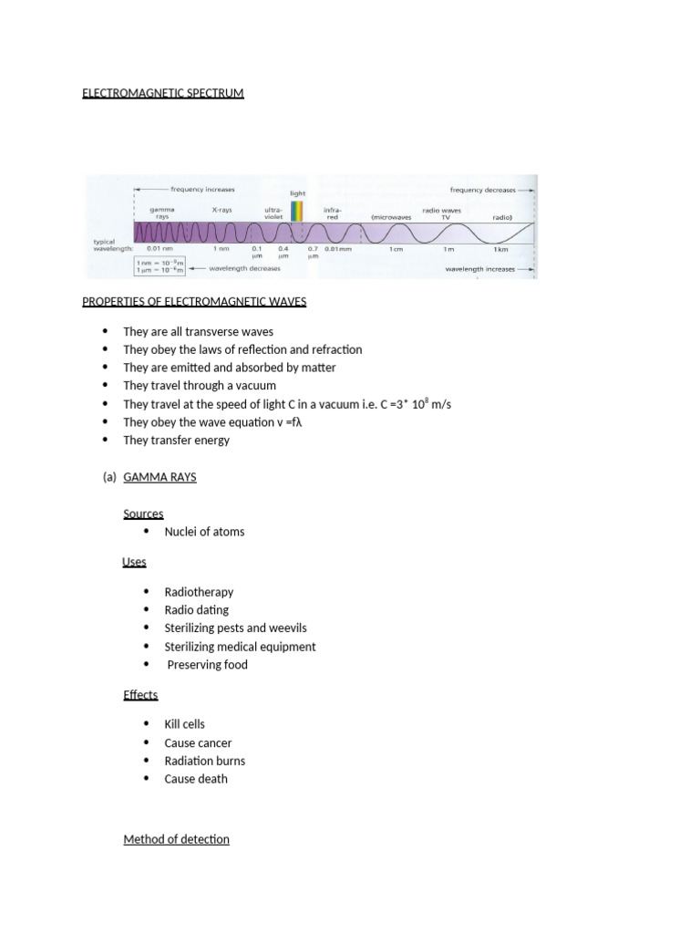 Electromagnetic Spectrum | PDF | Electromagnetic Radiation | Radio