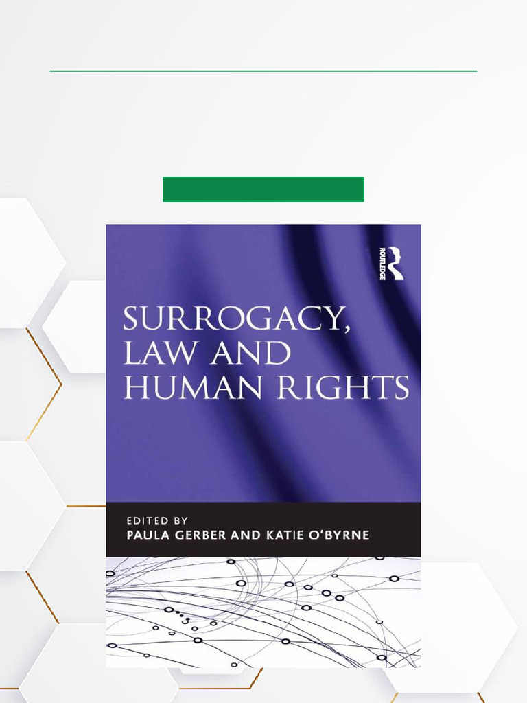 Surrogacy, Law and Human Rights, 1st Edition Open Access Download | PDF ...