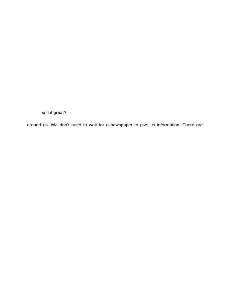 Short Speech On Social Media PT 3Q | PDF | Social Media | Popular ...