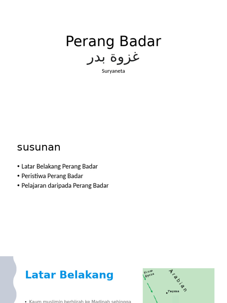 Perang Badar | PDF
