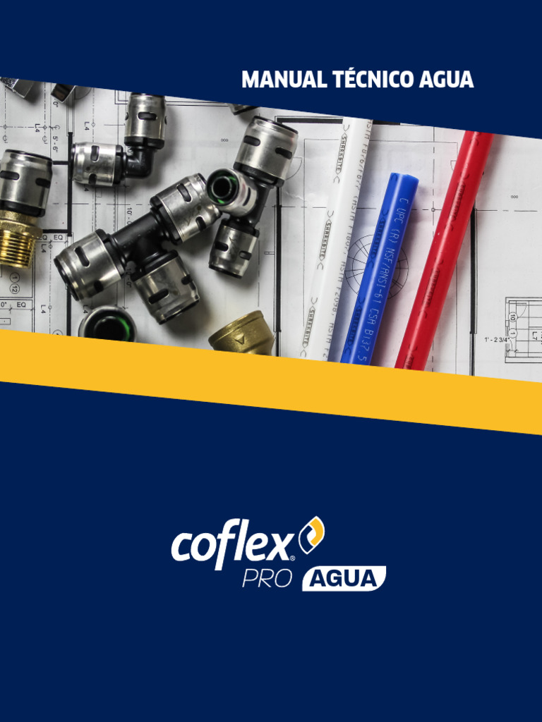 Tubería PEX Coflex PRO Agua: Manual Técnico | PDF | Tubería (transporte ...