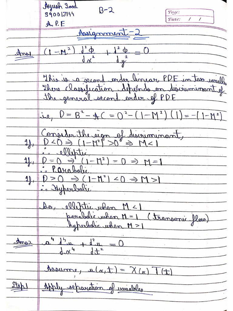 Maths Ass 2 | PDF