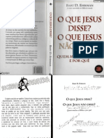 O que Jesus Disse O que Jesus Não Disse