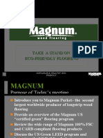 FSC Certified "Green" Flooring from Magnum