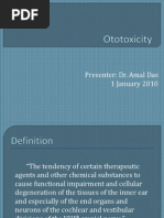 Ototoxicity 1 Jan 2010 Ear Tinnitus