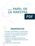 Papel Del Docente