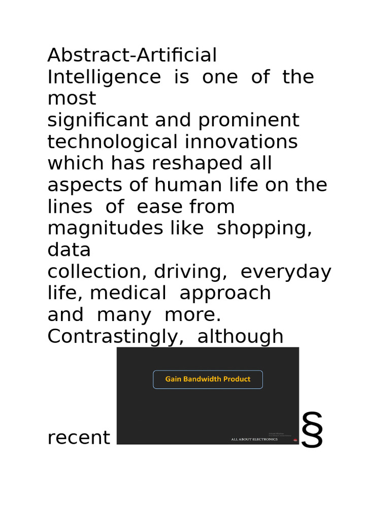 Impact of AI on Daily Life and Services | PDF | Artificial Intelligence ...
