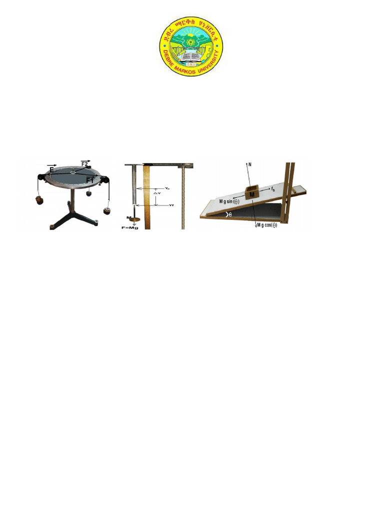 Physics Lab Manual: Experiments & Safety | PDF | Force | Friction
