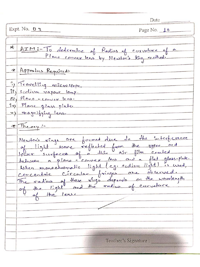Exp 03 Phy Lab | PDF