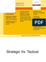 Strategic Planning and The Marketing Process: Chapter Objectives