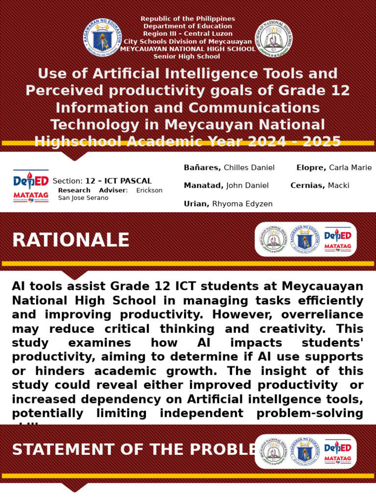 Group 1 Final Defense | PDF | Artificial Intelligence | Intelligence ...