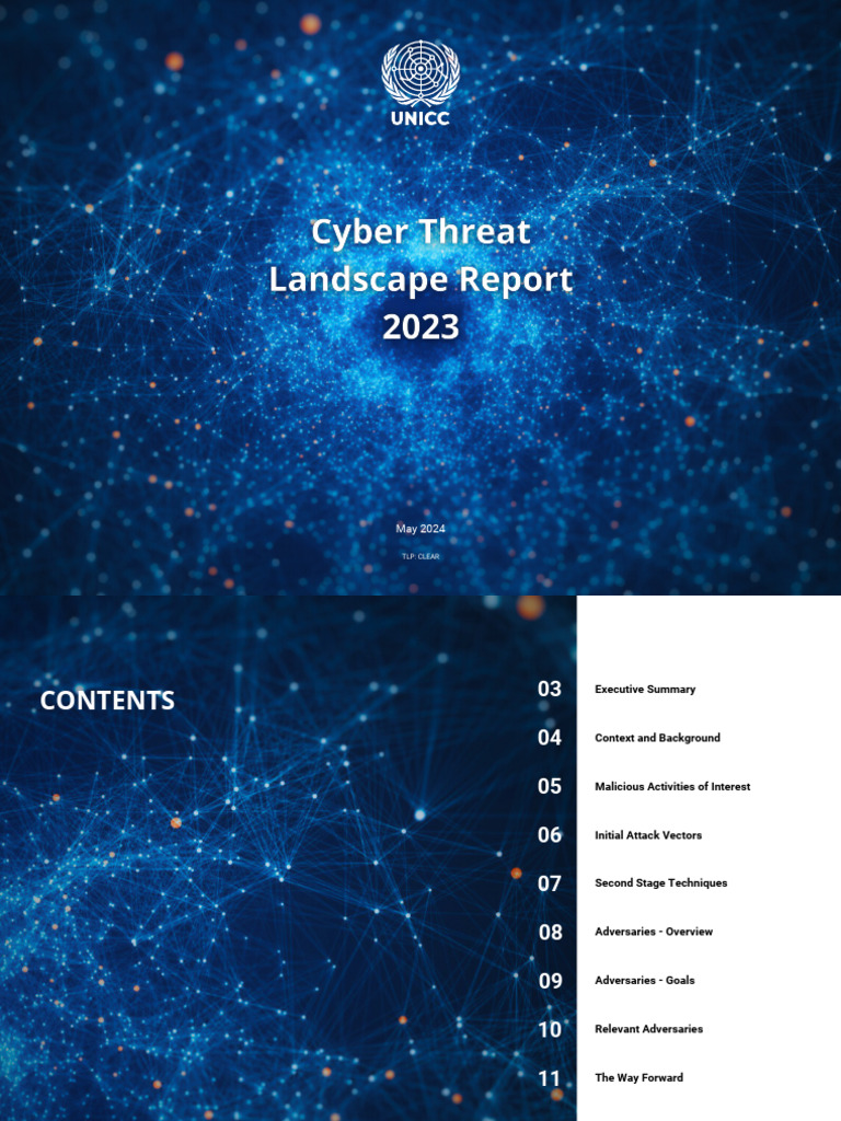 2023 Cyber Threat Landscape Report | PDF | Computer Security | Security