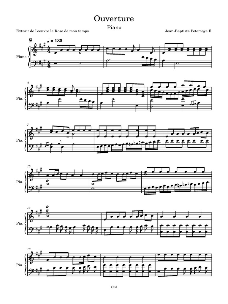 Ouverture 1 | PDF