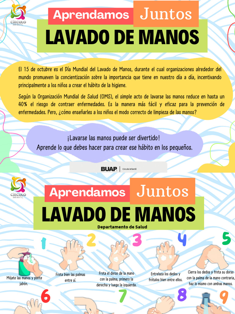 Presentación LAVADO DE MANOS 2024 | PDF | Lavado de manos | Mano