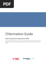 Chlorination Solution Tables | PDF | Chlorine | Chemical Substances