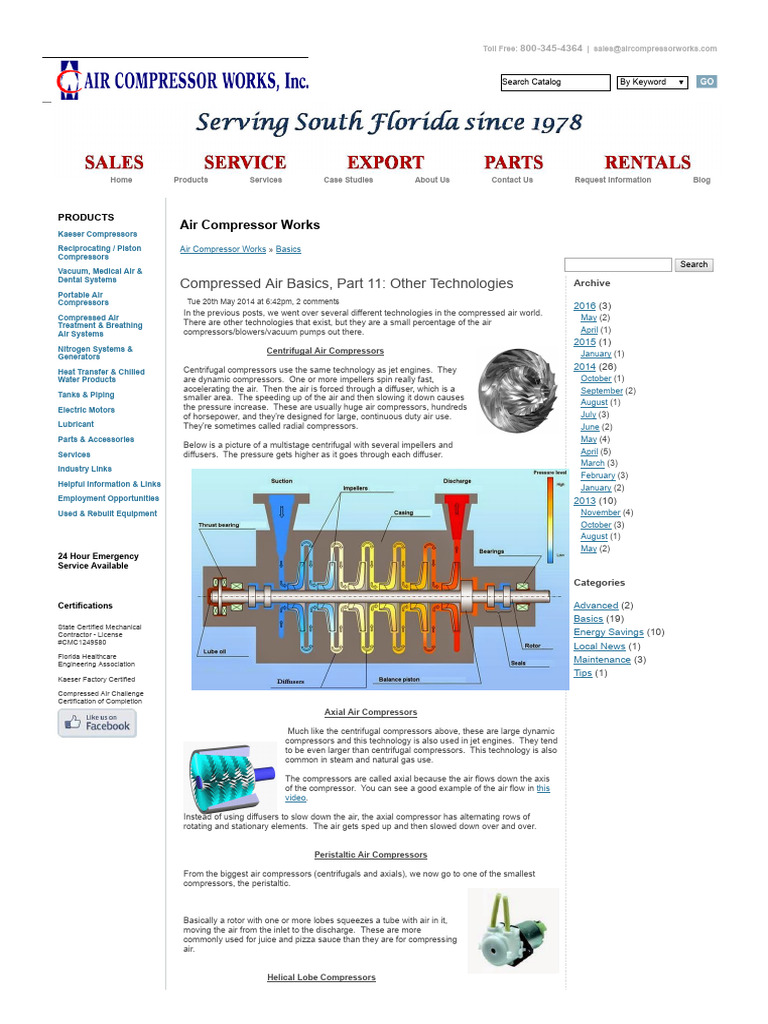 Compressed Air Technologies Explained | PDF | Gases | Applied And ...