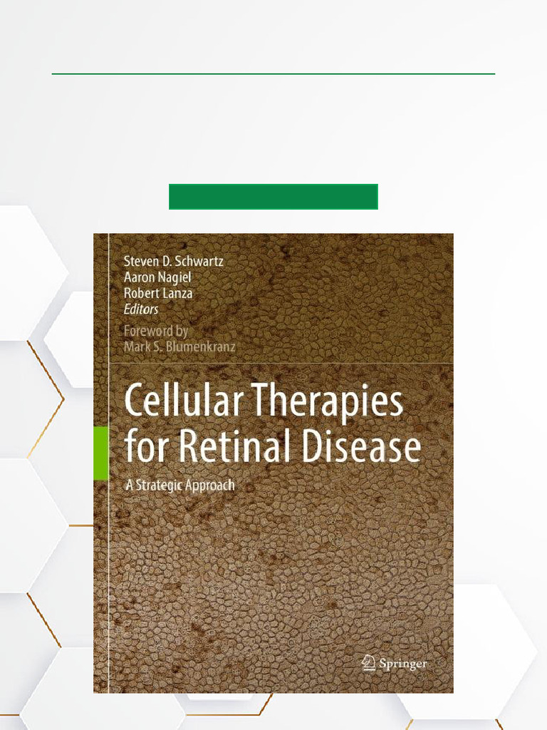 Cellular Therapies For Retinal Disease A Strategic Approach Full Ebook ...