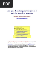 DERECHOS HUMANOS ACTIVIDADES