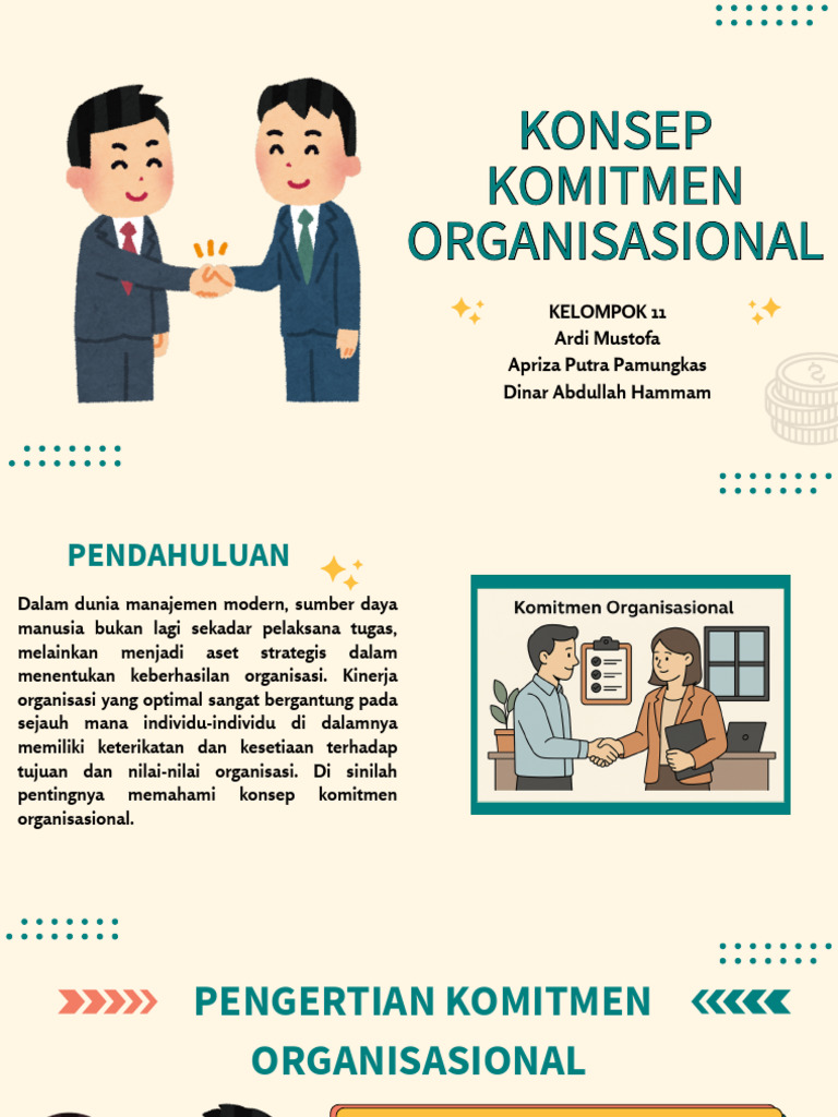 Pentingnya Komitmen Organisasional | PDF