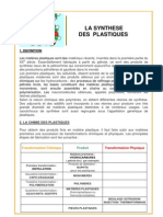 Synthèse Plastiques (Azur23)